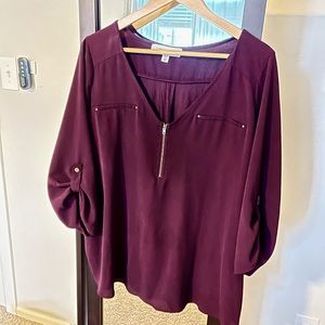 Gently used purple blouse